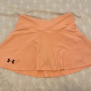 Pink Under Amor tennis skirt